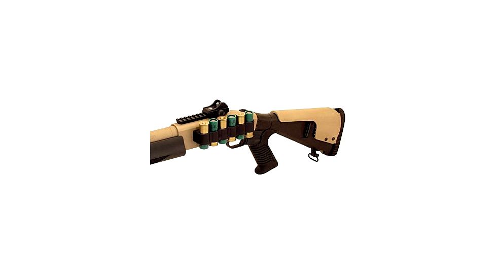 Mesa Tactical Urbino Two-Tone Pistol Grip Stock for Moss 930, Coyote Riser, Standard Buttpad, 12-GA, Black/Coyote 2-tone, 12.5in LoP, 94470