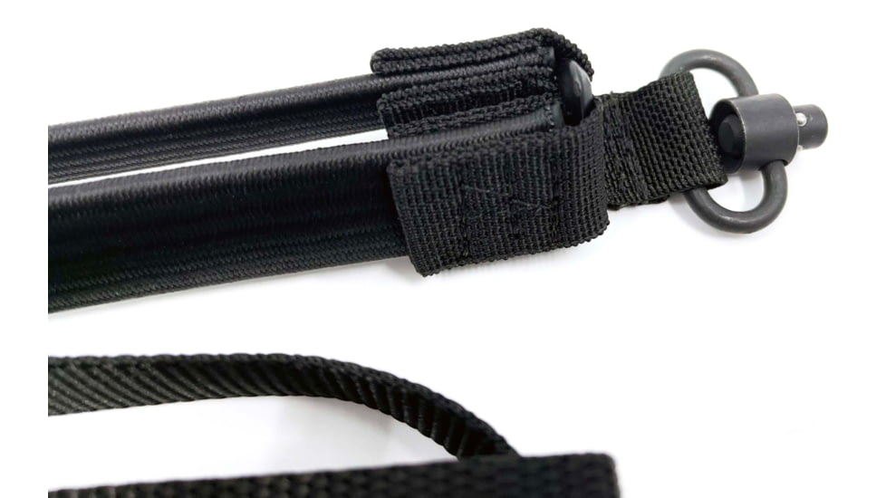 Mid-Evil Industries Single Point Sling With QD Swivel Loop, Black, SL1QDB