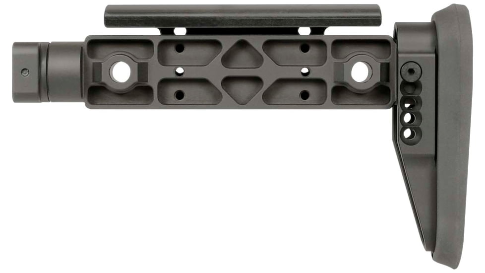 Midwest Industries Alpha Series Fixed Beam Stock, Black, MI-ALPHA-FBS