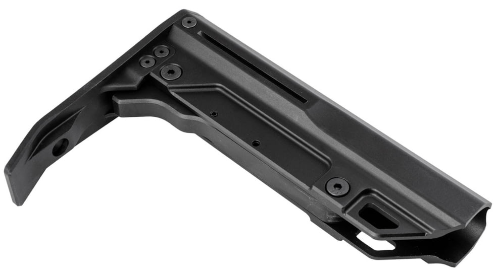 Mission First Tactical Battlelink Minimalist Mil-Spec Stock for AR-15, Black, Aluminum, BMSMIL-MTL-BL