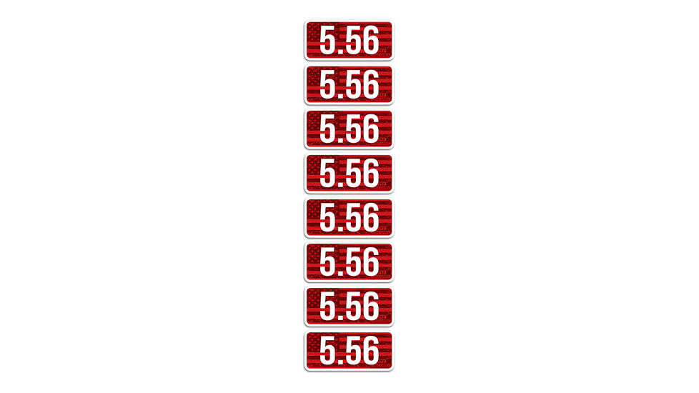 Mtm Ammo Caliber Labels 5.56 8-pack