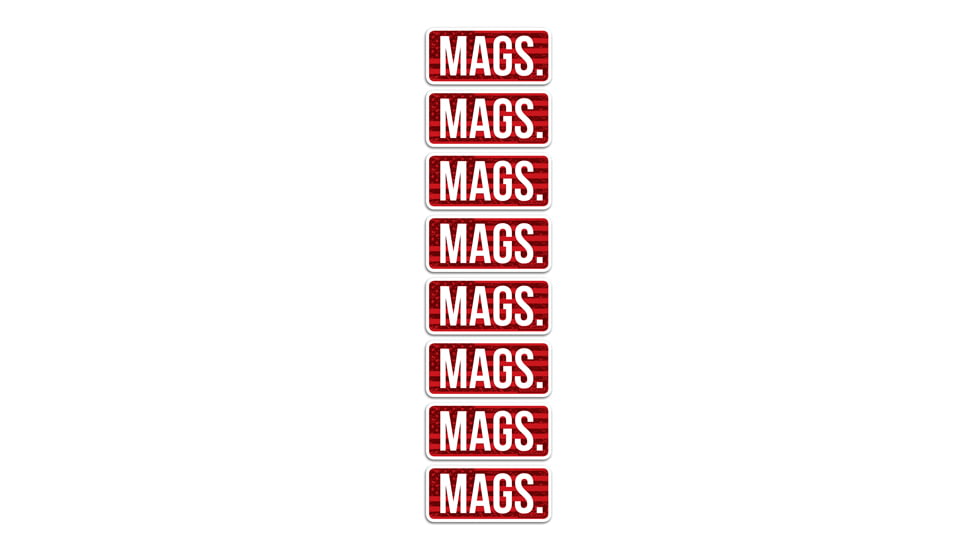 Mtm Ammo Caliber Labels Mags 8-pack