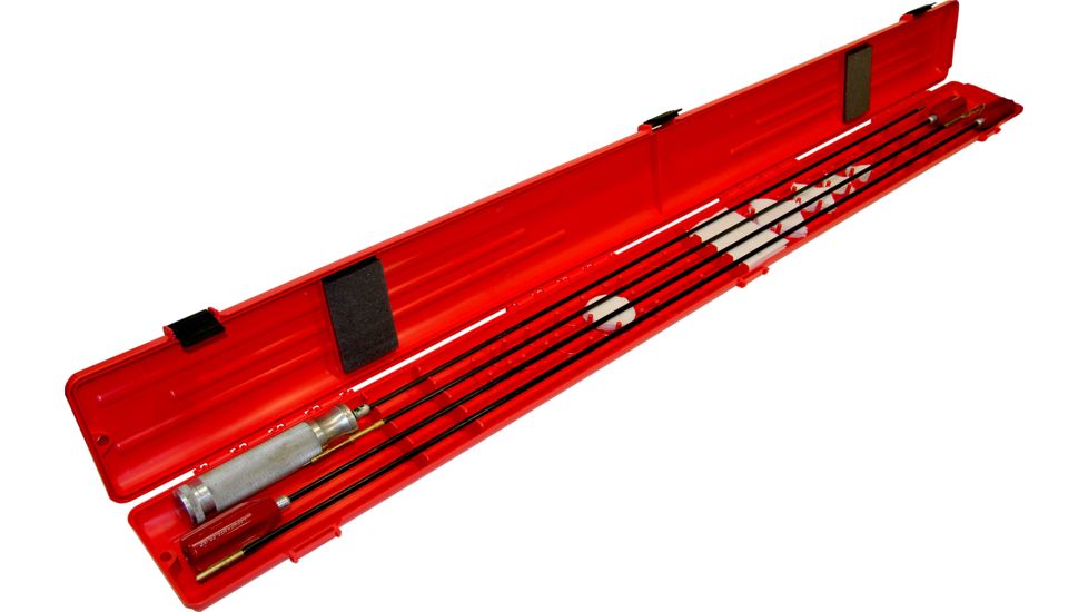 MTM Gun Cleaning Rod Case, Red, CRC
