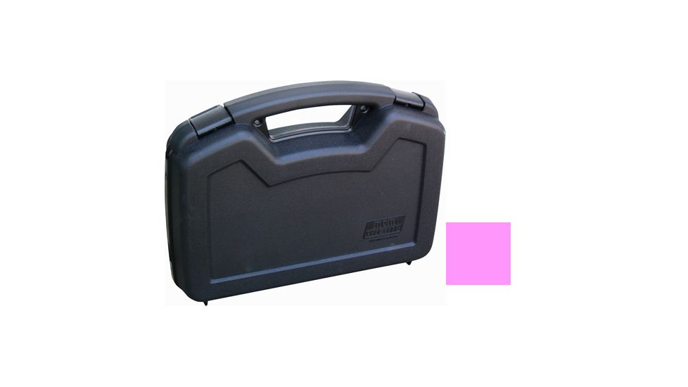 MTM Single Pistol Handgun Case for up to 4in Revolver, Pink 805-27