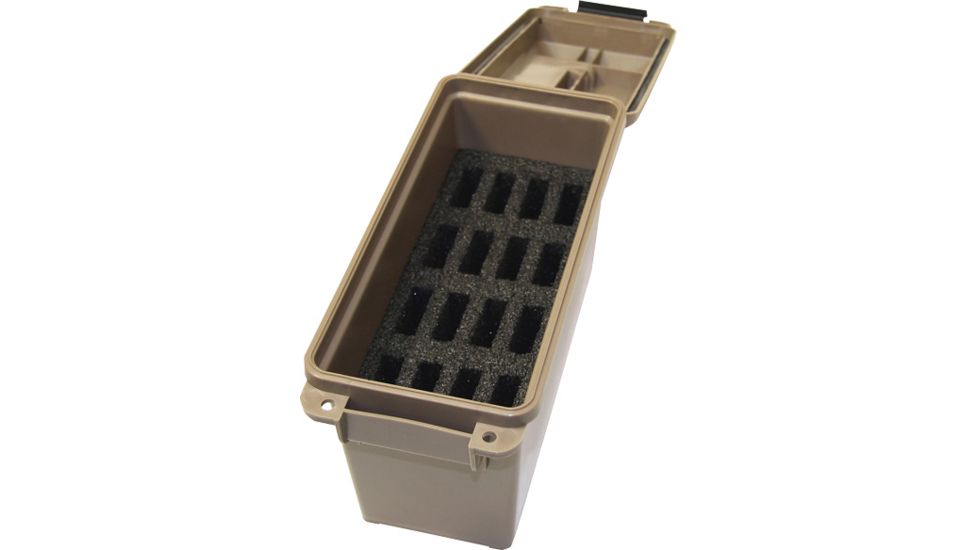MTM Tactical Magazine Can 1911 Holds 16 Double Stack Handgun Magazines Dark Earth