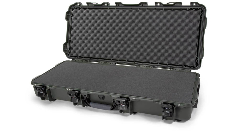 Nanuk 985 Hard Gun Case w/ Foam, 39.7in, Olive, 985S-011OL-0A0
