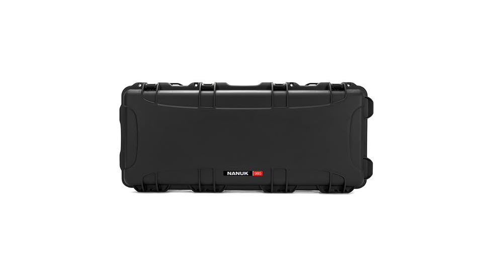 Nanuk 985 Hard Gun Case w/ Foam, 39.7in, Black, 985S-011BK-0A0