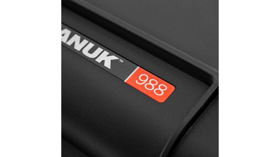 Nanuk Case 988 Standard w/Foam For 4Up Rifle Case, Black, Large, 988S-080BK-0A0-C0768