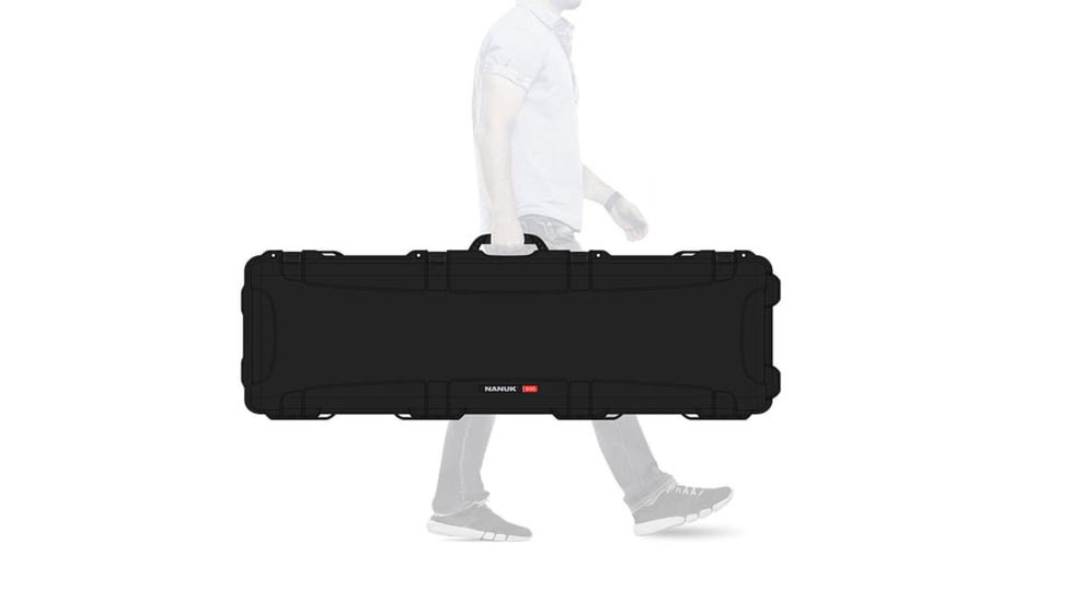 Nanuk Case 995 No TSA Latch, Black, Large, 995S-000BK-0A0