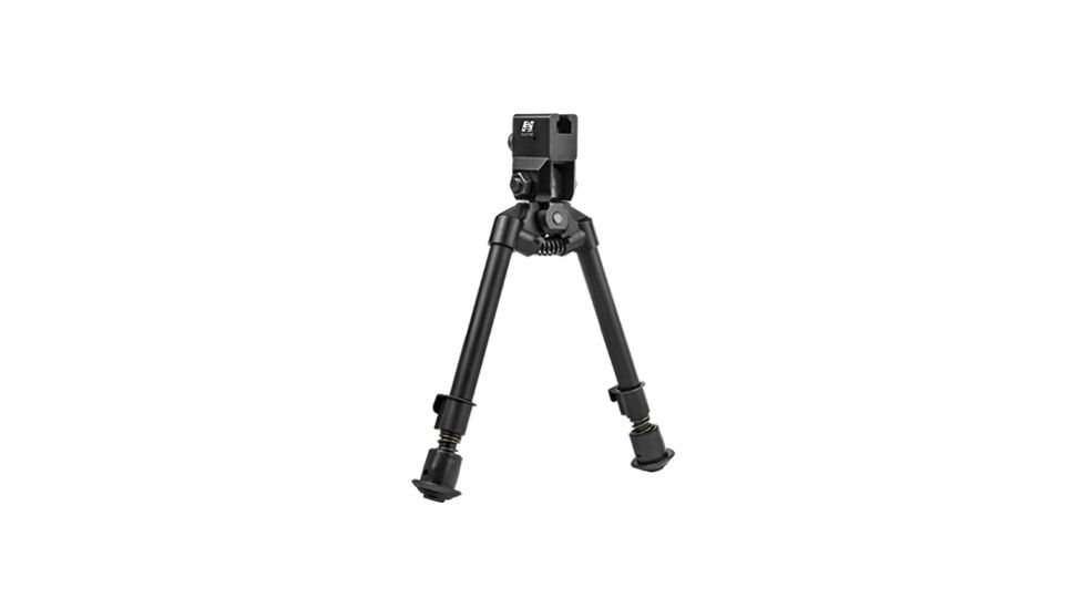 NcSTAR AR15 Bipod With Bayonet Lug Quick Release Mount/Notched Legs, BLACK ABABNL