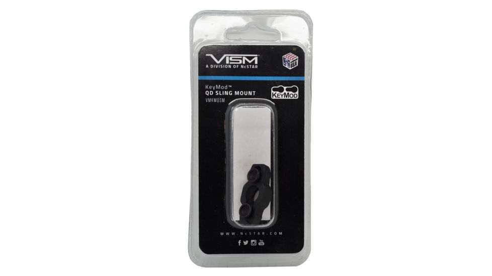 NcSTAR Keymod Quick Detach Sling Mount, Black, VMKMQSM