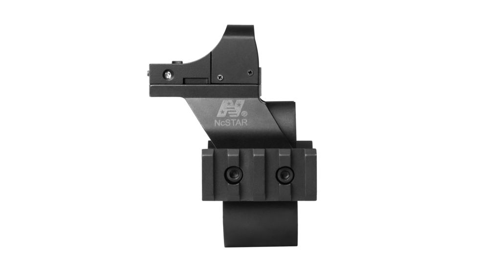 Ncstar Rem 870 Shotgun Barrel And Magazine Tube Micro-Dot And Rail Mount With Green Micro-Dot Optic, BLACK MSHBDREMG
