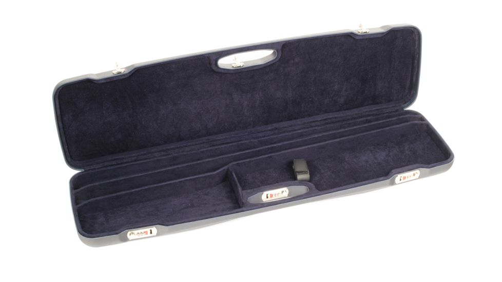 Negrini 2 Barrel Set Shotgun Hard Case,38x10.6x3.5in,Blue/Blue 1607SLXX-2C/5171