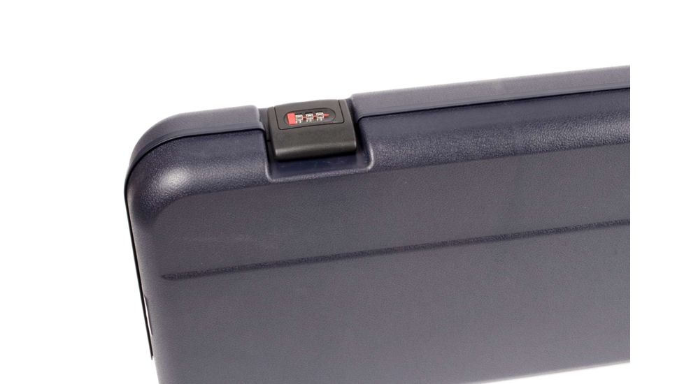Negrini Combo Case Auto/Pump Shotgun Hard Case, Up to 36in Barrel, Navy/Bordeaux 1603IA-2C/5170