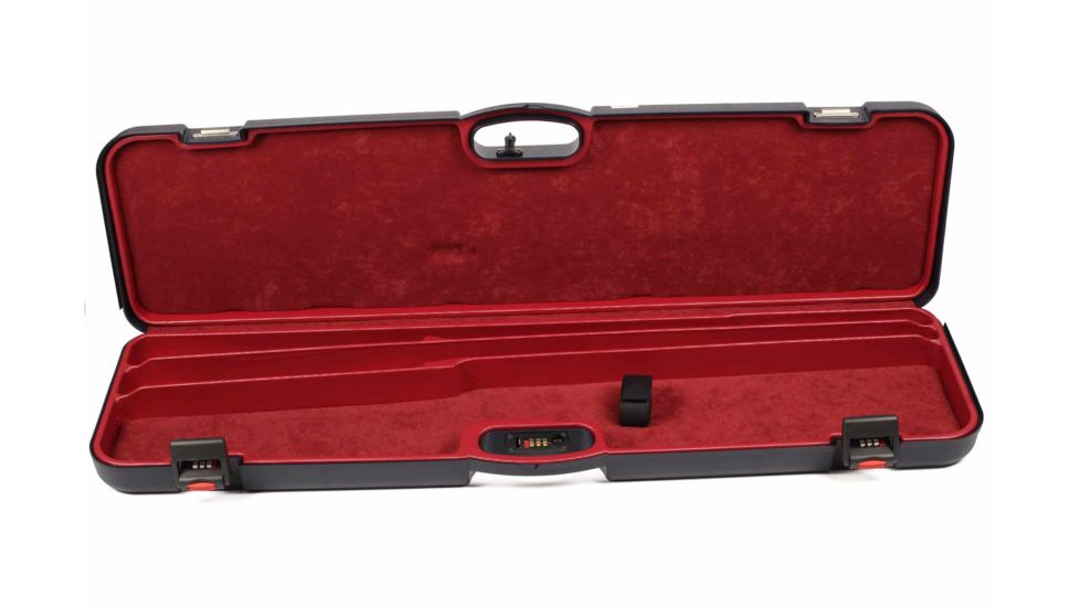 Negrini Combo Case Auto/Pump Shotgun Hard Case, Up to 36in Barrel, Navy/Bordeaux 1603IA-2C/5170