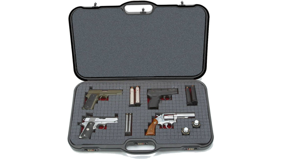 Negrini Compact Carbine Case, Black/Black Interior, MOD.8R-TAC/4823
