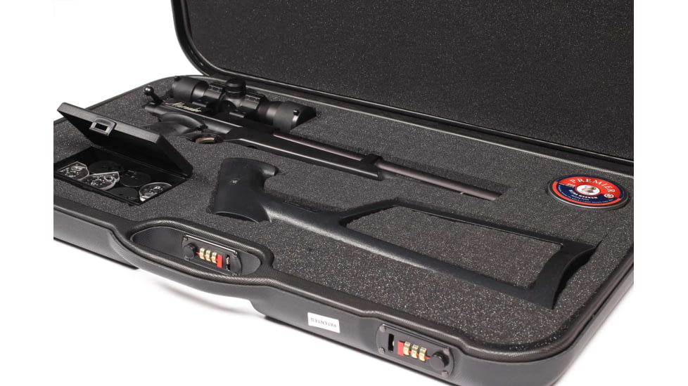 Negrini Compact Carbine Case, Black/Black Interior, MOD.8R-TAC/4823