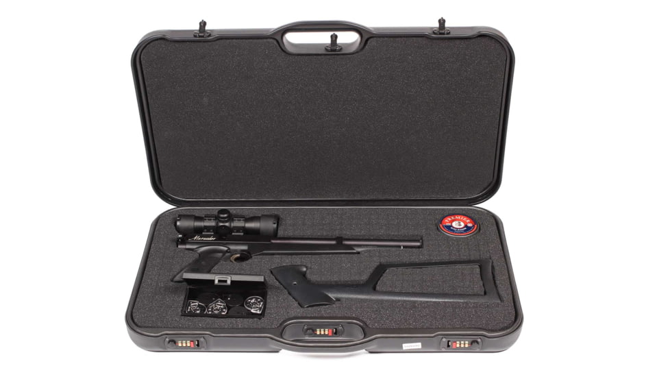 Negrini Compact Carbine Case, Black/Black Interior, MOD.8R-TAC/4823
