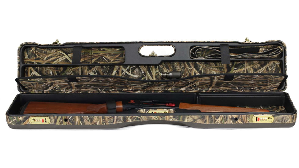 Negrini Duck Ruckus Semi-Auto/Pump Single Shotgun Travel Case, 37.5in, Mossy Oak Shadow Grass, 16406LXP/6143