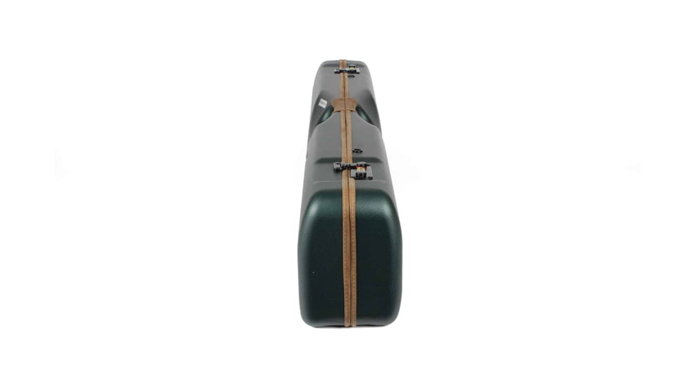 Negrini OU/SxS/Auto/Pump Deluxe UNICASE Luxury Travel Shotgun Case, Green/Brown Interior, 16406LX-UNI/5591
