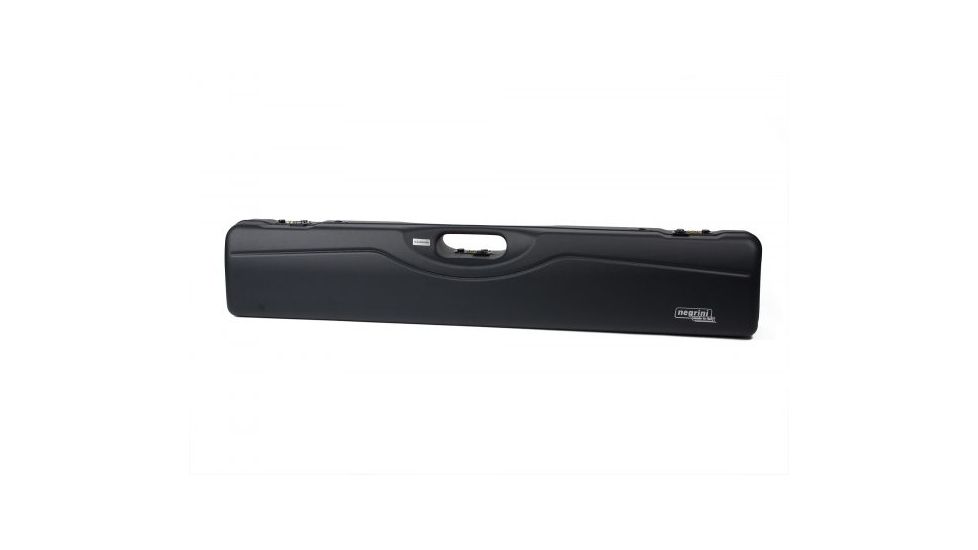 Negrini OU/SxS/Auto/Pump UNICASE Luxury Travel Shotgun Case, Navy Blue/Grey Interior, L37.50in x W7in x D5in 16406LR-UNI/5590