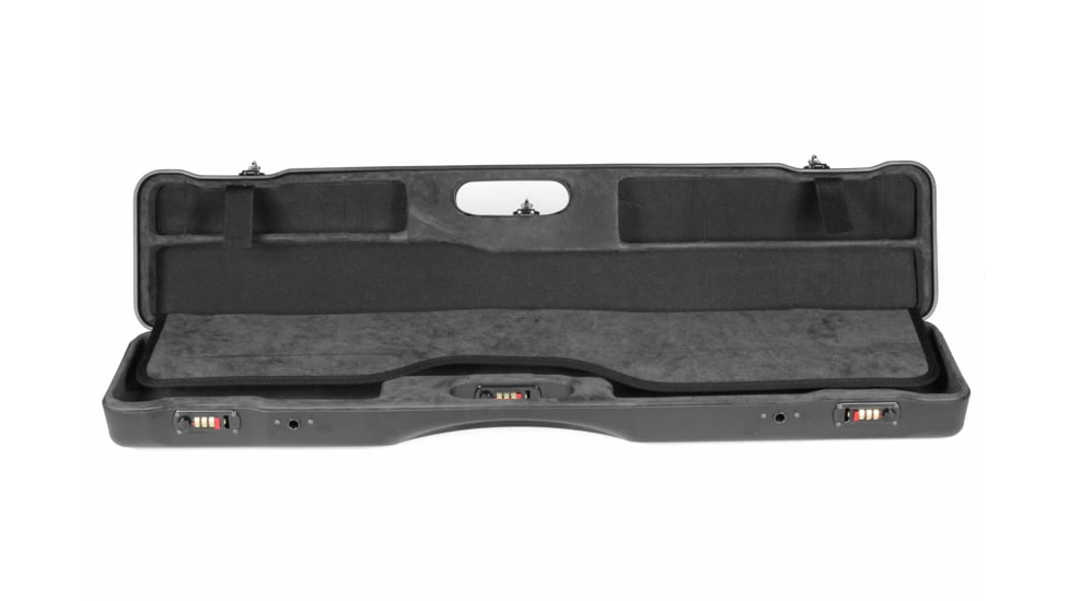 Negrini OU/SXS Ultra-Compact Sporter Shotgun Case, Black/Grey, 16407LR/5664
