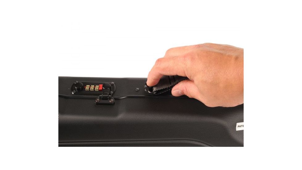 Negrini OU/SxS Uplander Ultra-Compact Hunting Shotgun Case, Black/Blue, L31.89in x W6.89in x D4.72in 16405LR/5541