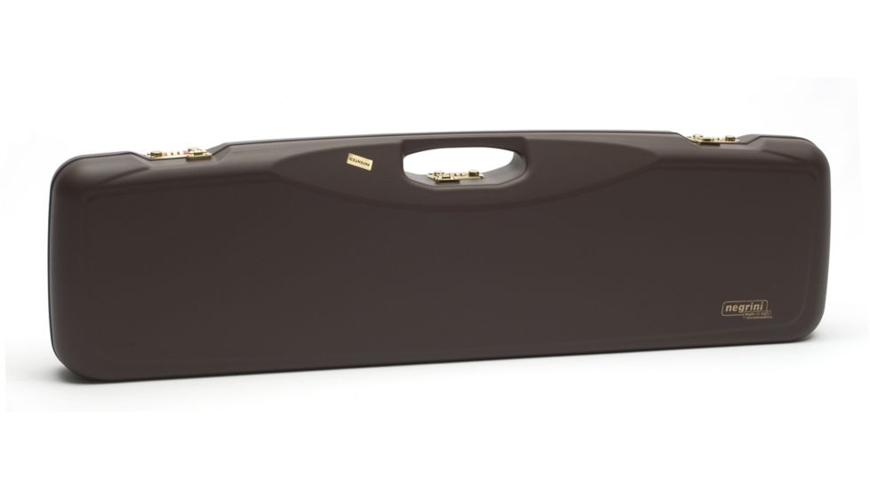 Negrini Semi-Auto/Autoloader Shotgun Hard Case,38x10.6x3.5in,Barrel up to 36-3/4in,Brown/Blue 1607ALR/4792