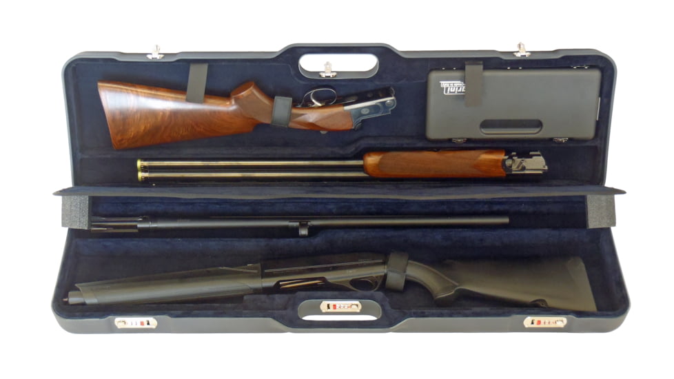 Negrini Transformer 2 Gun Hard Travel Case,37.75x10.6x4.9in,Blue 1677TLR/5044