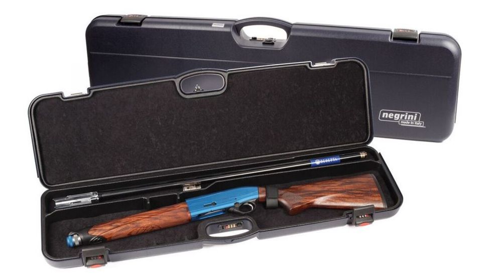 Negrini Unicase Universal Shotgun Hard Case,37.7x11.2x3.3in,Blue 1603I/5146