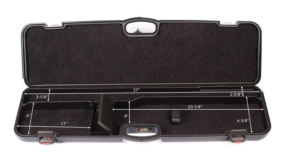 Negrini Unicase Universal Shotgun Hard Case,37.7x11.2x3.3in,Blue 1603I/5146