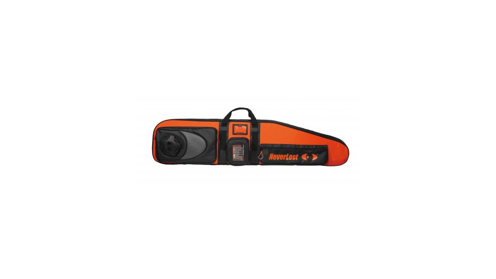 Neverlost Gun Case Dry Vault, Black/Orange, 51inx12inx3in 6134