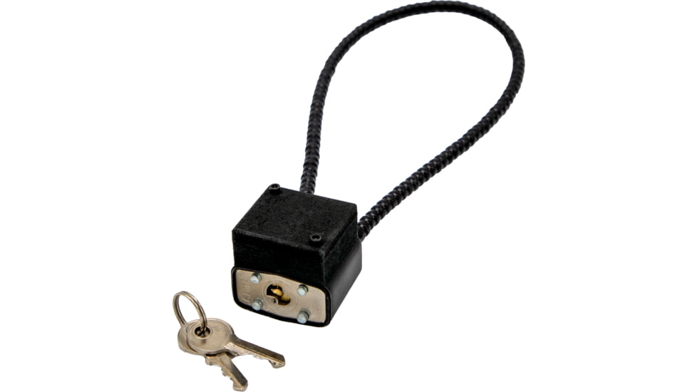 Ocufii TagMe Secure Keyed Smart Cable Lock, Black, TMS-D2-BLK