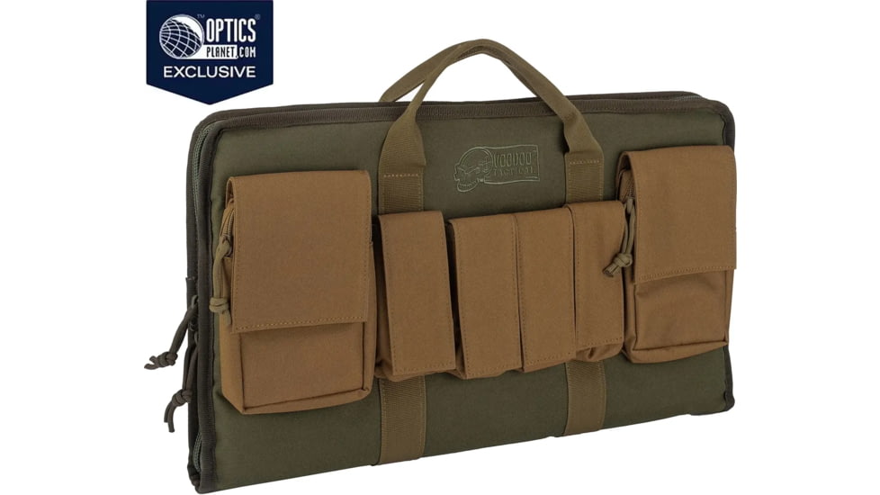 OPMOD Voodoo Tactical Enlarged Pistol Case, OD/Coyote, OP-0098212000