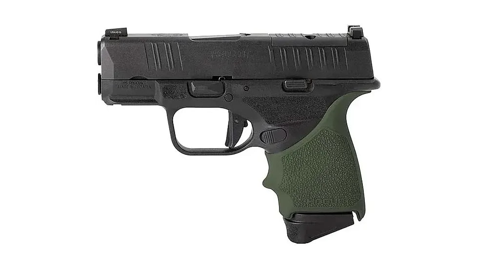 Hogue HandAll Beavertail Grip Sleeve - Springfield Armory Hellcat, Green, 18311