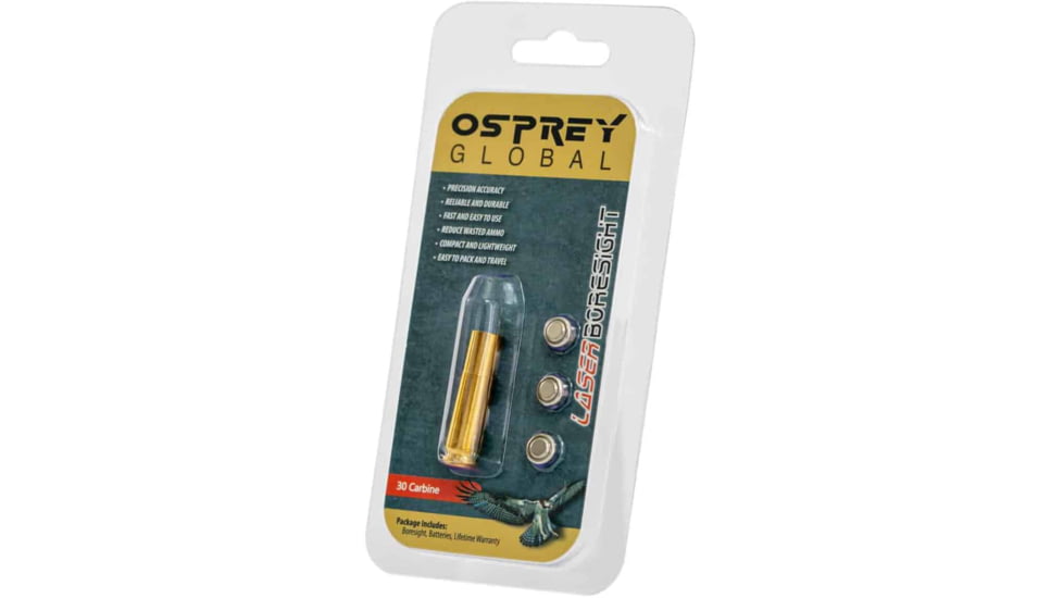 Osprey Global .30 Carbine Bore Sight, Brass, 30 Carbine BS