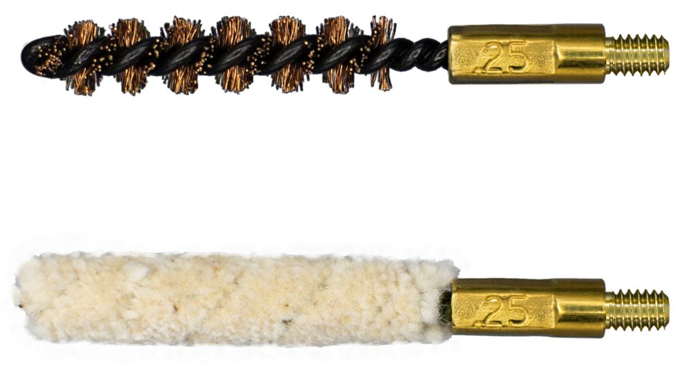 Otis Technology Brush/Mop Combo Pack, .243/6MM Caliber, Bronze, FG-325-MB