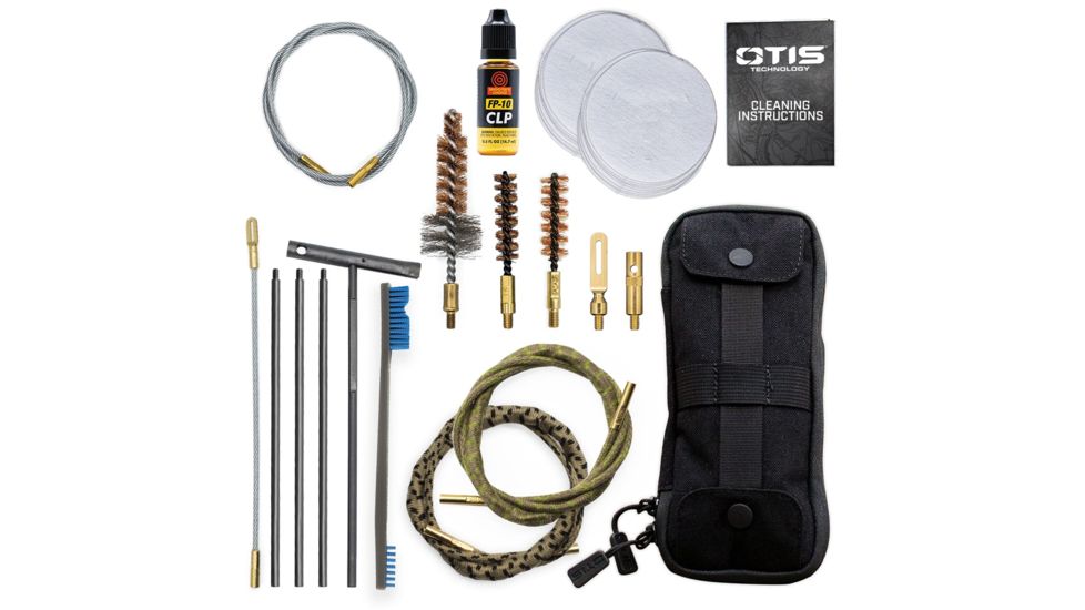 Otis Technology Defender Series Cleaning Kit, 7.62/9MM, Black, FG-901-762-9