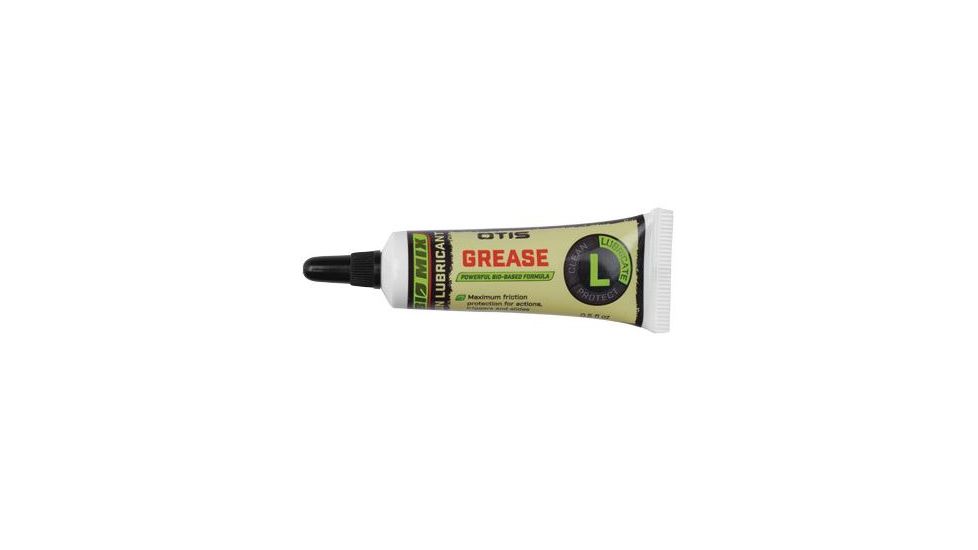 Otis Technology Firearm Grease 0.5 oz Tube with AP Brush and End Brush, White, Small FG-G-98824