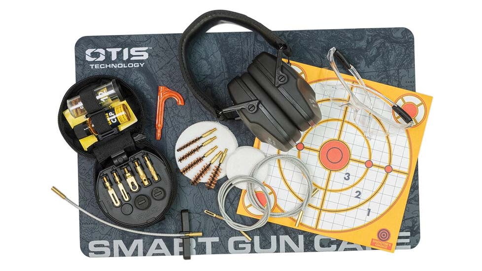 Otis Technology Shooting Bundle - Gun Cleaning w/Eyes, Ears &amp; Targets, FG-NSB-1