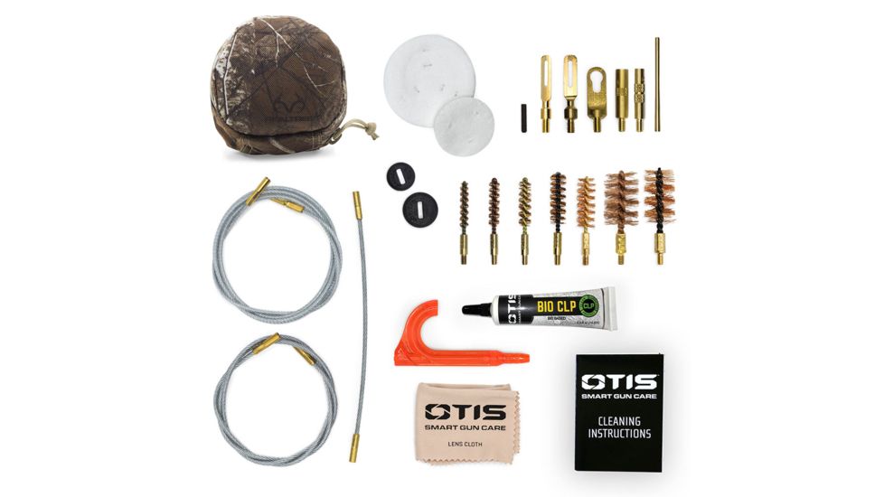Otis Technology Hardcore Hunter Cleaning System, Realtree Camo Case - 752-RT