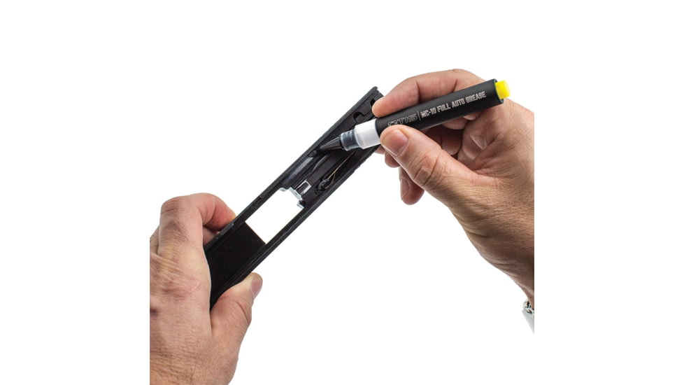 Otis Technology MC-10 Grease Full Auto Brush Applicator, Black, FG-9013-MC10