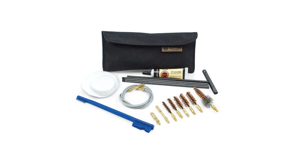 Otis Technology Rifle/Pistol Cleaning Kit, .223Cal/5.56mm/.308Cal/7.62mm/9mm, .40Cal/.45Cal, Combo, LFG-904-57945