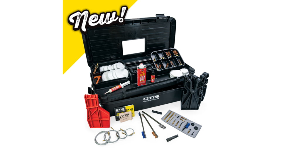 Otis Technology Sportsmans Range Box Universal Cleaning Kit, Black, FG-4016-999