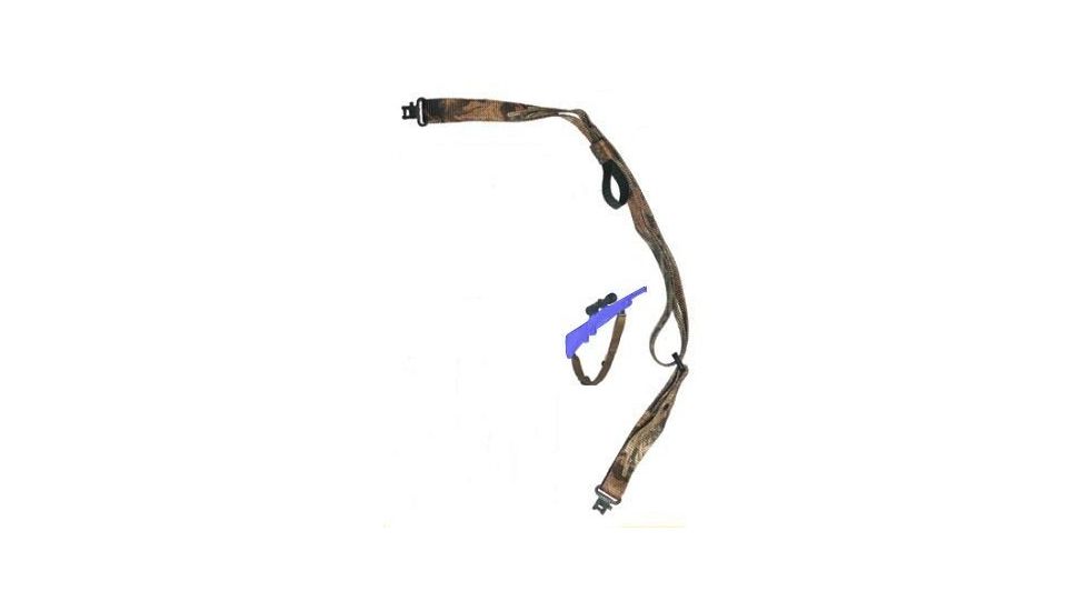 Outdoor Connection 1&quot; Wide Max4 Camo Super Sling w/Swivel TSM4DS