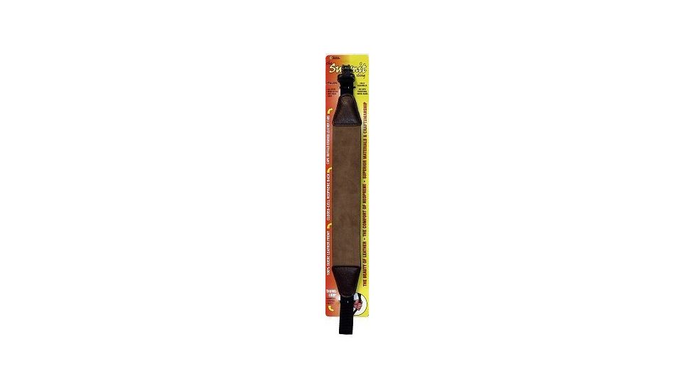 Outdoor Connection Brown Seude/Neoprene Sling w/Swivels SMT91100