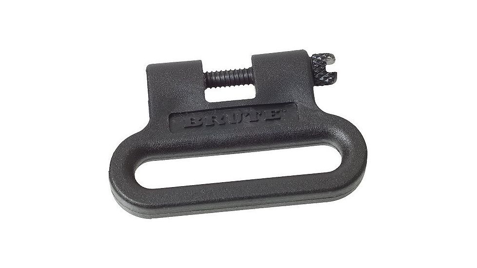 Outdoor Connection One Piece 1&quot; Black Sling Swivels BRT79200