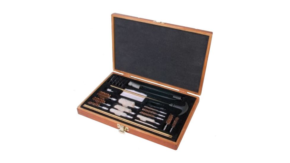 Outers 28-pc Universal Wood Gun Cleaning Box