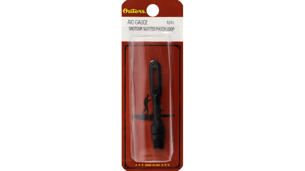 Outers Slotted Shotgun Cleaning Tips, Nylon, .410 Gauge 42411 