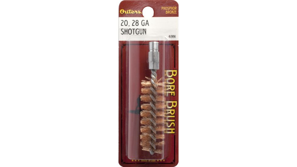 Outers Shotgun Bore Brushes, Phosphor Bronze - 20/28ga